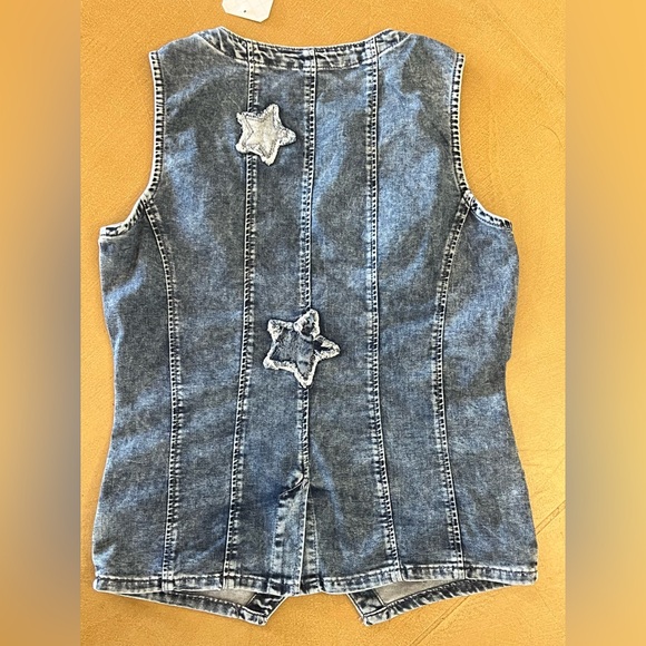 Altar'd State Val Star Denim Vest - Picture 9 of 11